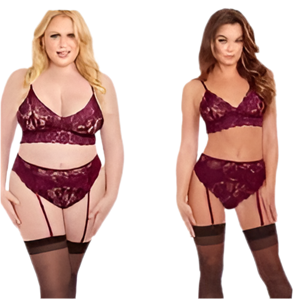 Lace Lingerie Trio