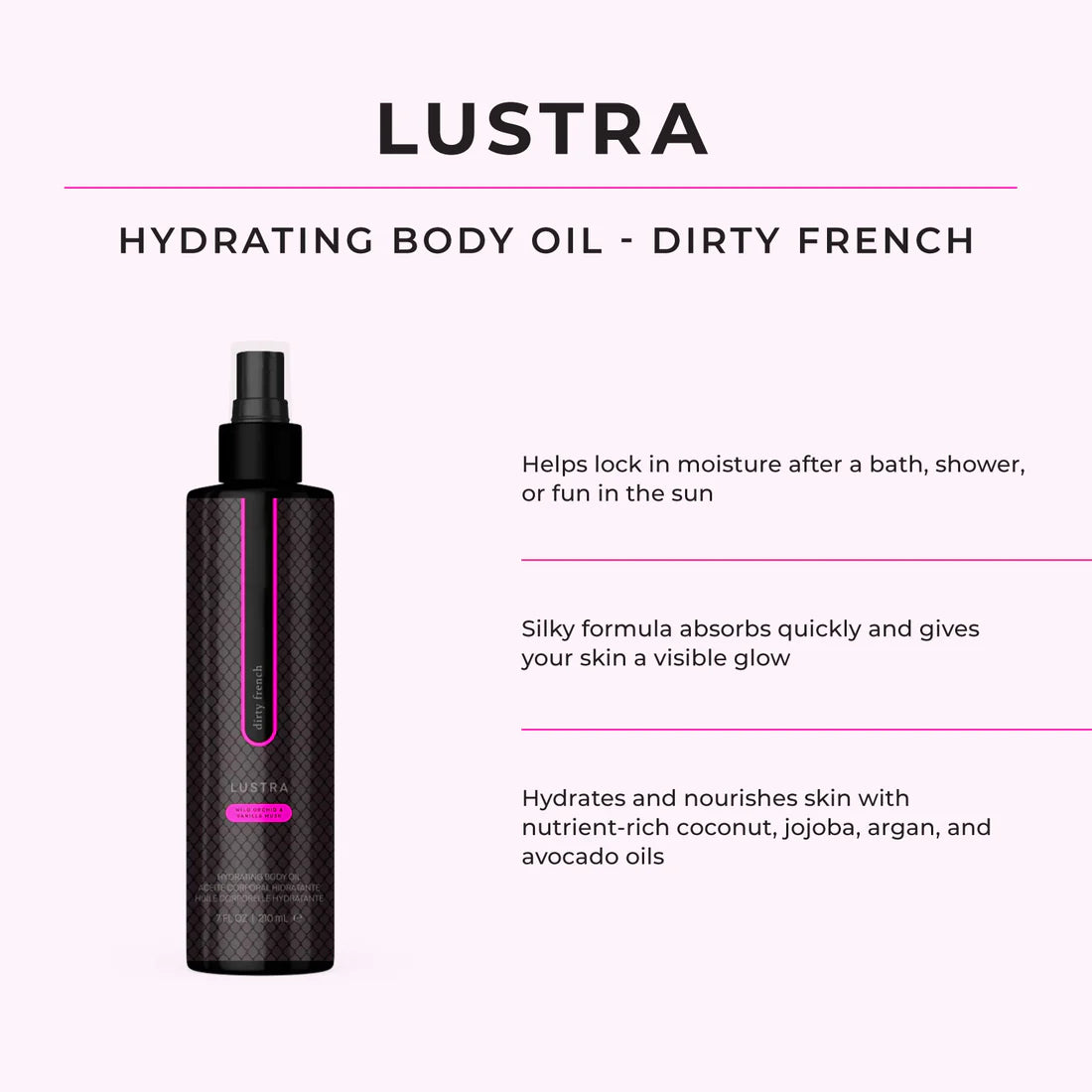 Lustra-Hydrating Body Oil