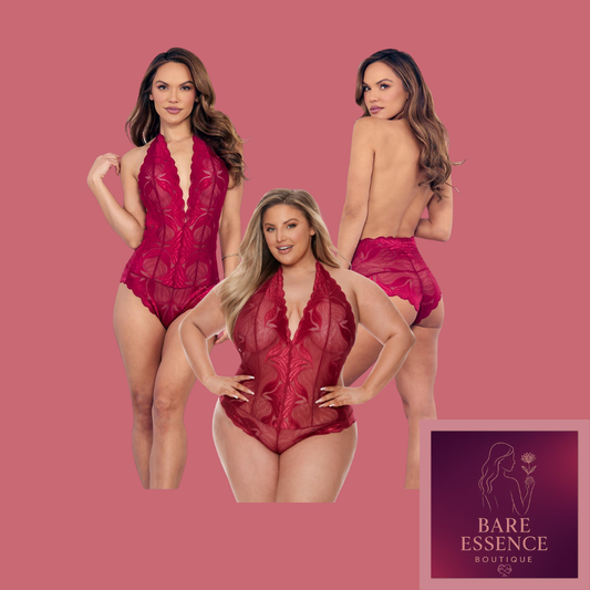 Scarlet Lace Bodysuit