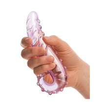 Lick-It Glass Dildo Pink