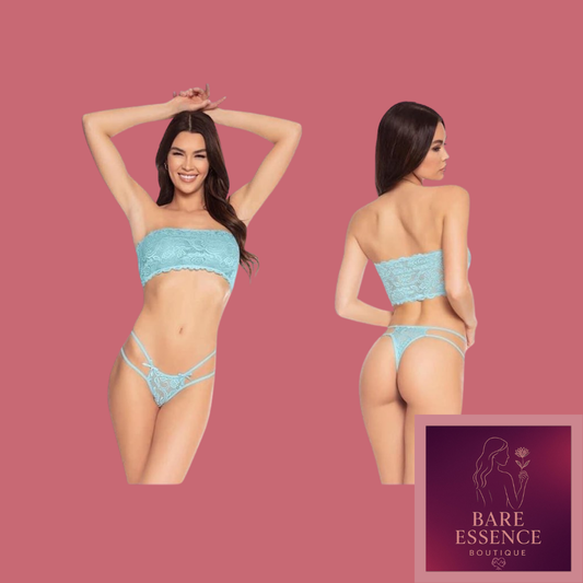 Bandeau Bralette with G-string