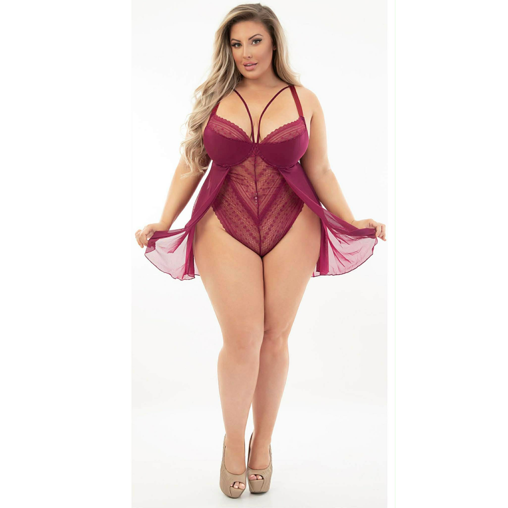 Lace & Mesh Teddydoll
