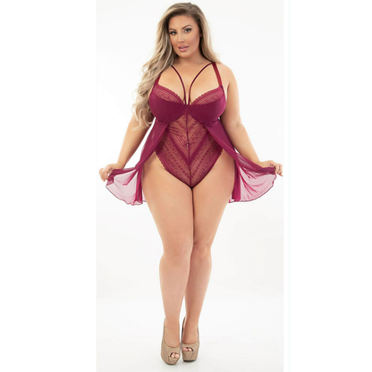 Lace & Mesh Teddydoll