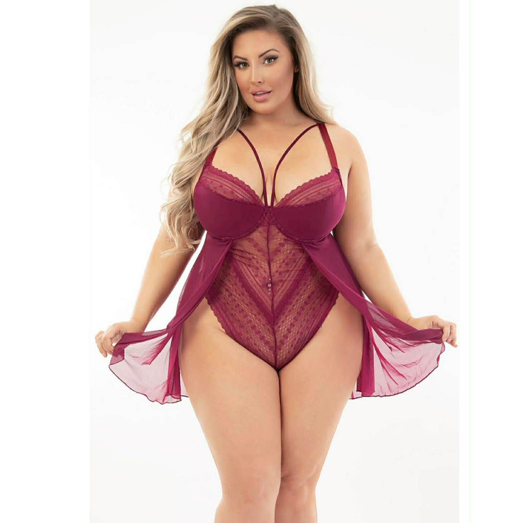 Lace & Mesh Teddydoll