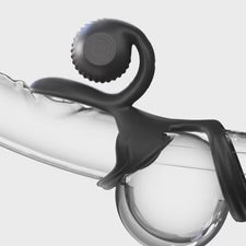 SVibe Snail Jovi Couples Ring Black