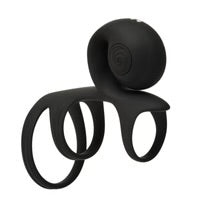 SVibe Snail Jovi Couples Ring Black