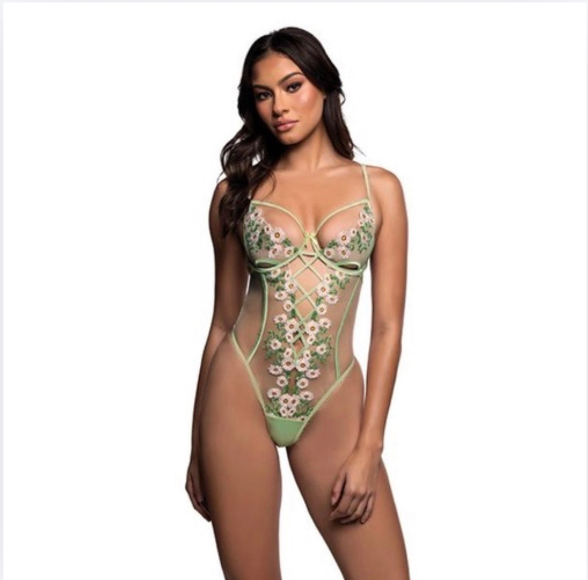 Daisy Tease Embroidered Teddy