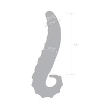 Lick-It Glass Dildo Pink