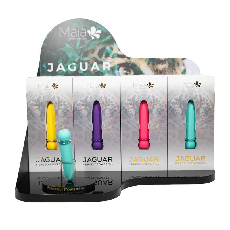 JAGUAR 10-Function Rechargeable Silicone Coated Super-Charged Bullet