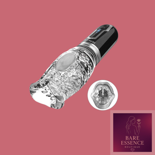The Male Rose 3 Rechargeable Thrusting Rotating Masturbator